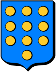 Blason héraldique de la famille DU RIEU